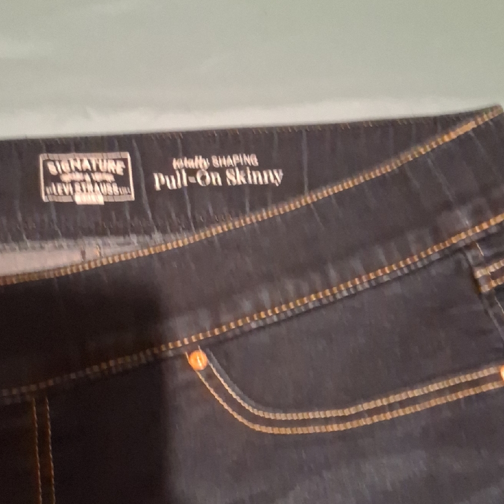 Level 99 Blue Skinny Jeans Premium Fit